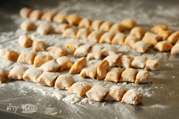 Sweet Potato Gnocchi in the Making