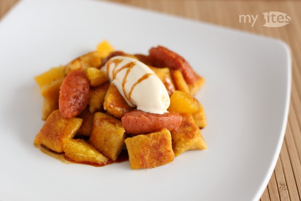 Sweet Potato Gnocchi with Cinnamon Ice Cream